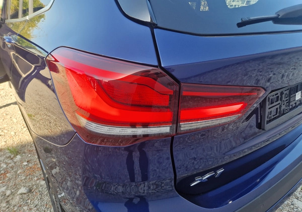 BMW X1 cena 124107 przebieg: 77123, rok produkcji 2020 z Jedlicze małe 277